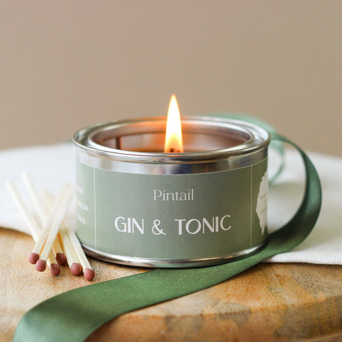 Gin & Tonic Scented Candle | Hand-Poured in the UK